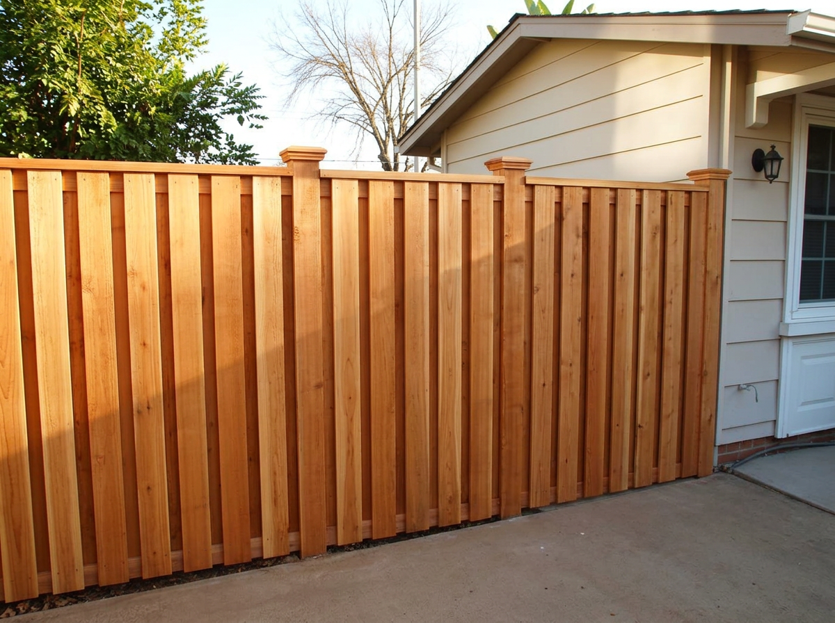 Side Yard Privacy Fence Replacement — after